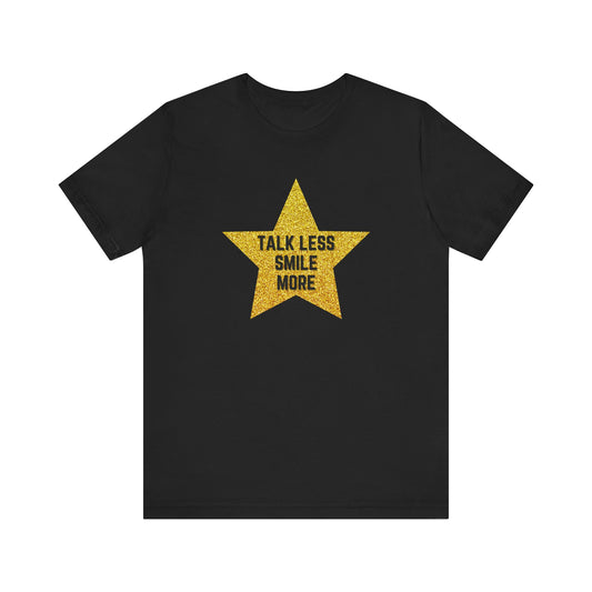Hamilton Talk Less Smile More Adult Unisex Tee