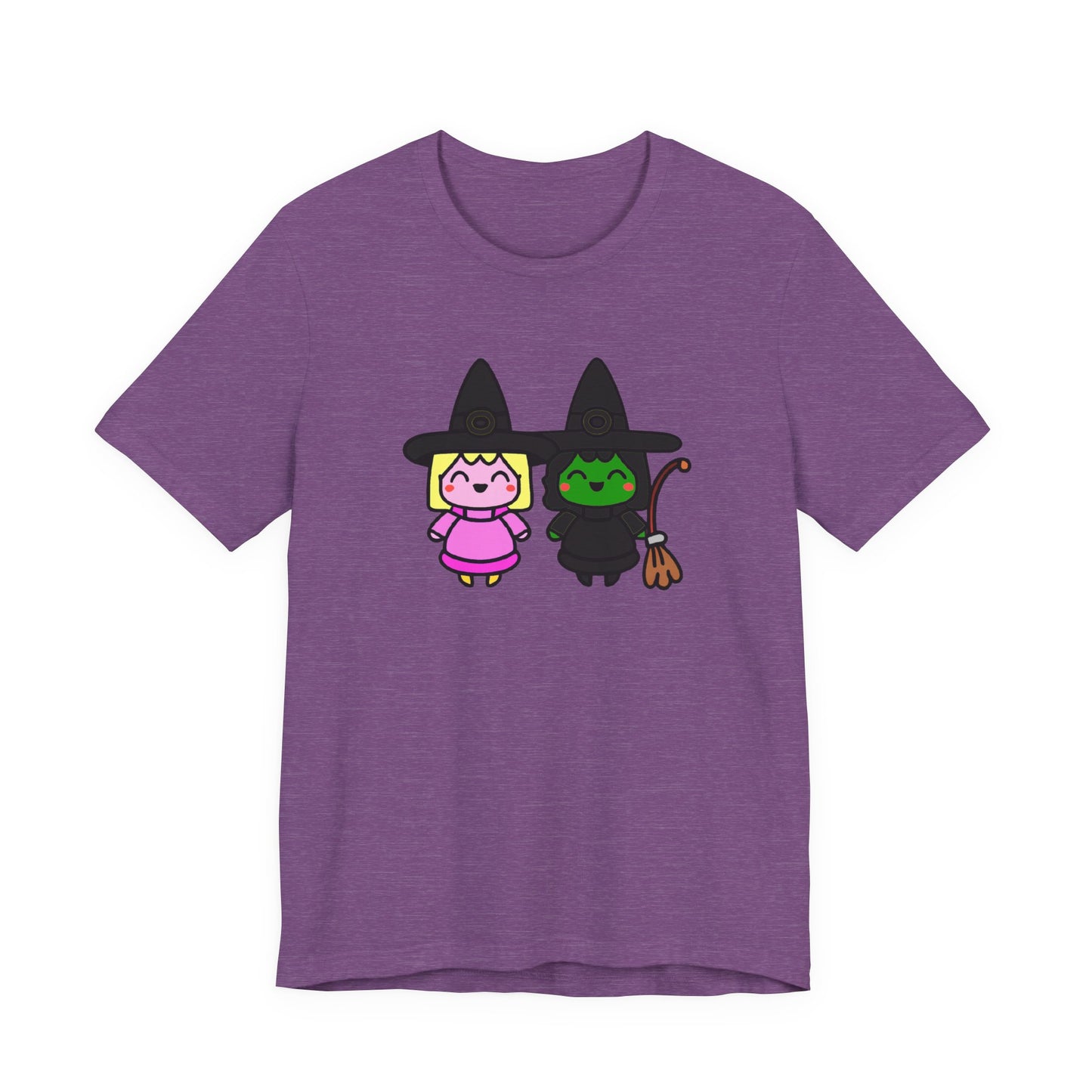 Wicked Elphaba Glinda Kawaii Adult Unisex Tee