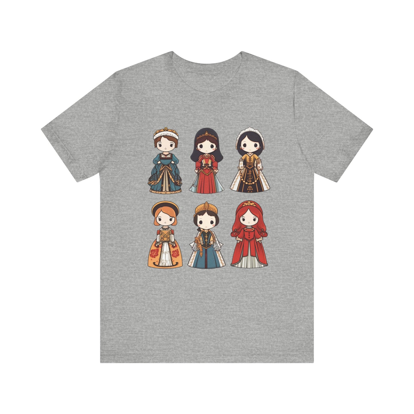 Six Wives Of Henry VIII Adult Unisex Tee