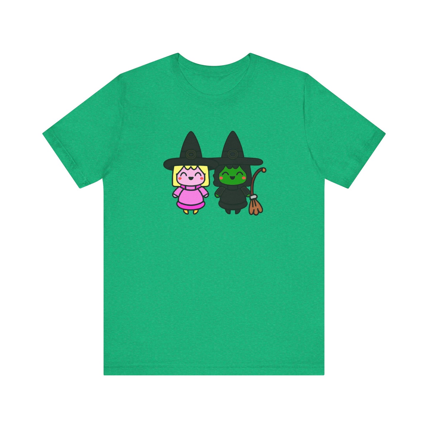 Wicked Elphaba Glinda Kawaii Adult Unisex Tee