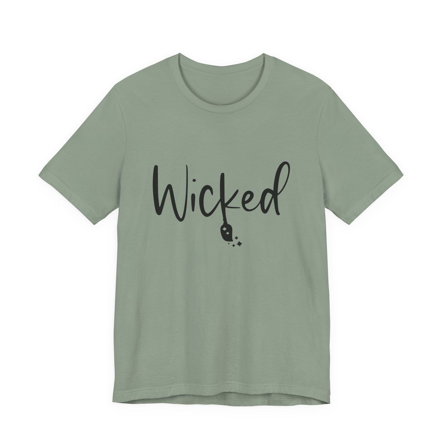 Wicked Witch Broomstick Adult Unisex Tee