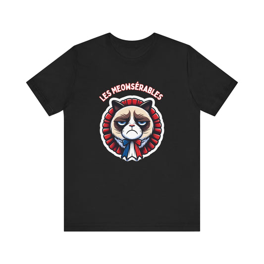 Les Meowserables Les Misérables Adult Unisex Tee