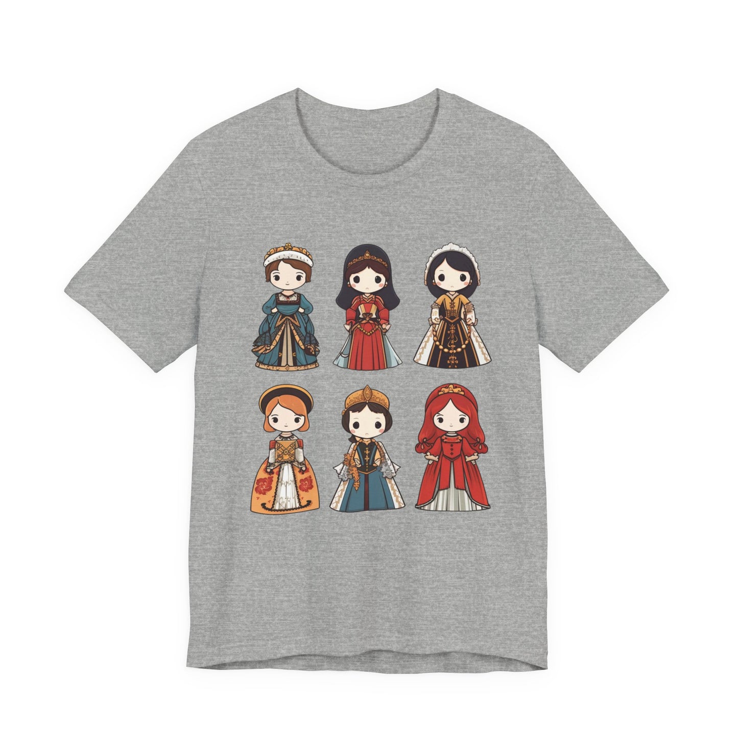 Six Wives Of Henry VIII Adult Unisex Tee