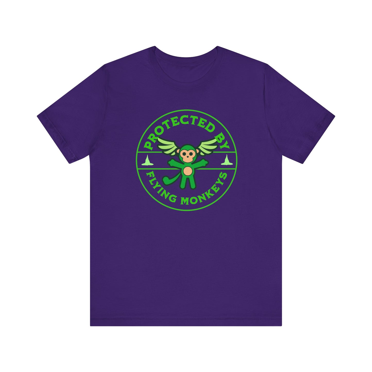 Protected By Flying Monkeys Wicked Adult Unisex Tee