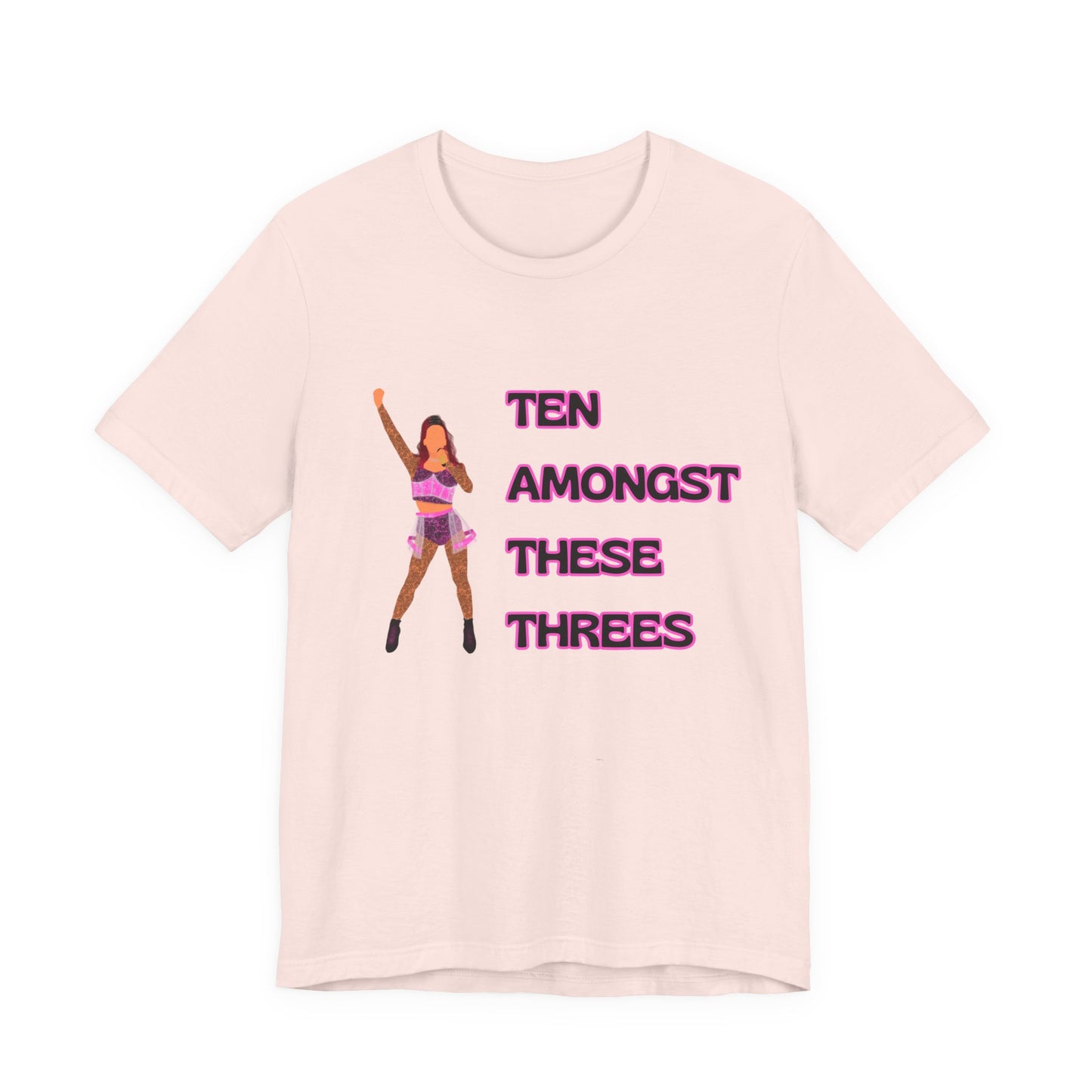 Six Catherine Howard, Ten Amongst These Threes, Adult Unisex Tee