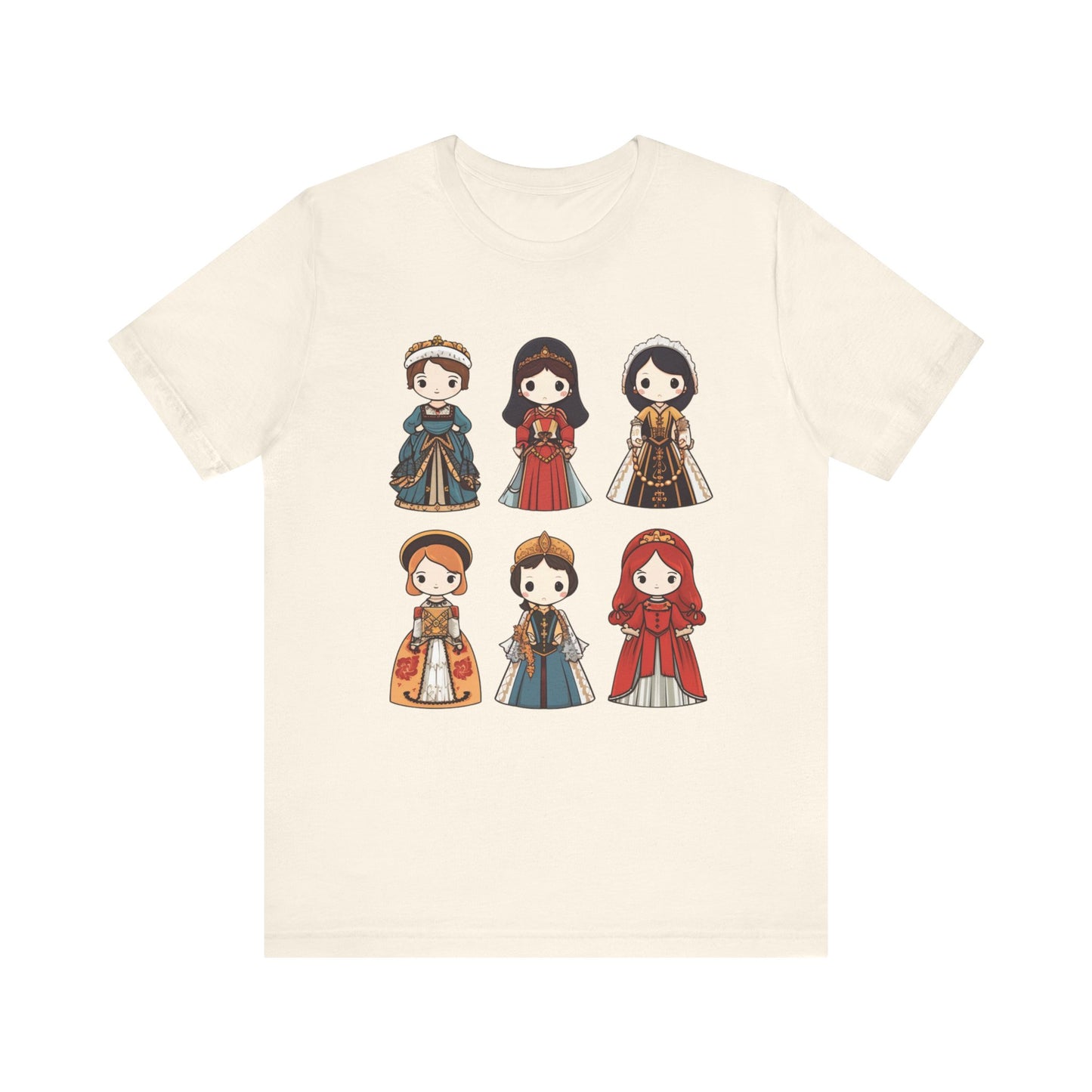 Six Wives Of Henry VIII Adult Unisex Tee