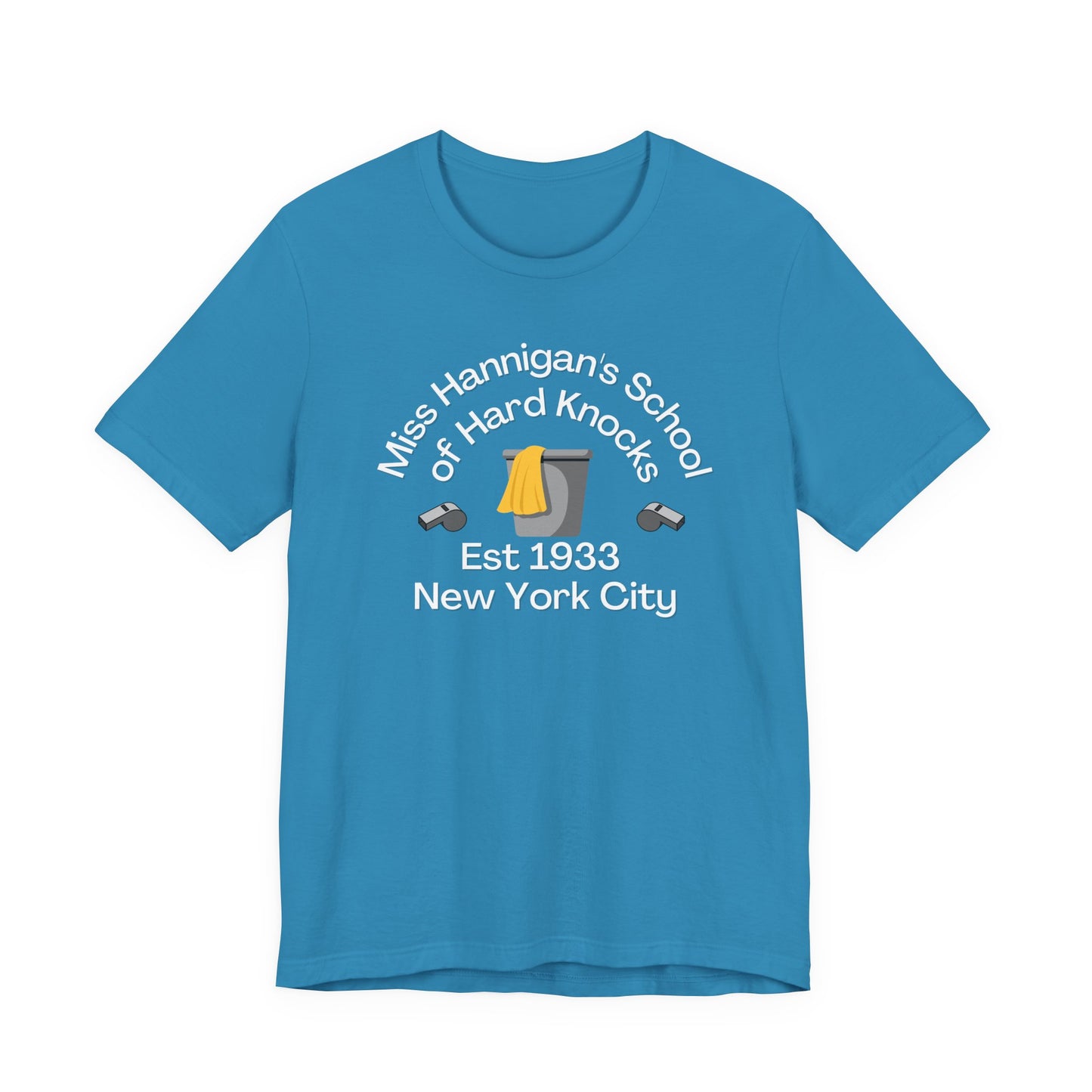 Annie Miss Hannigan's School of Hard Knocks Adult Unisex Tee