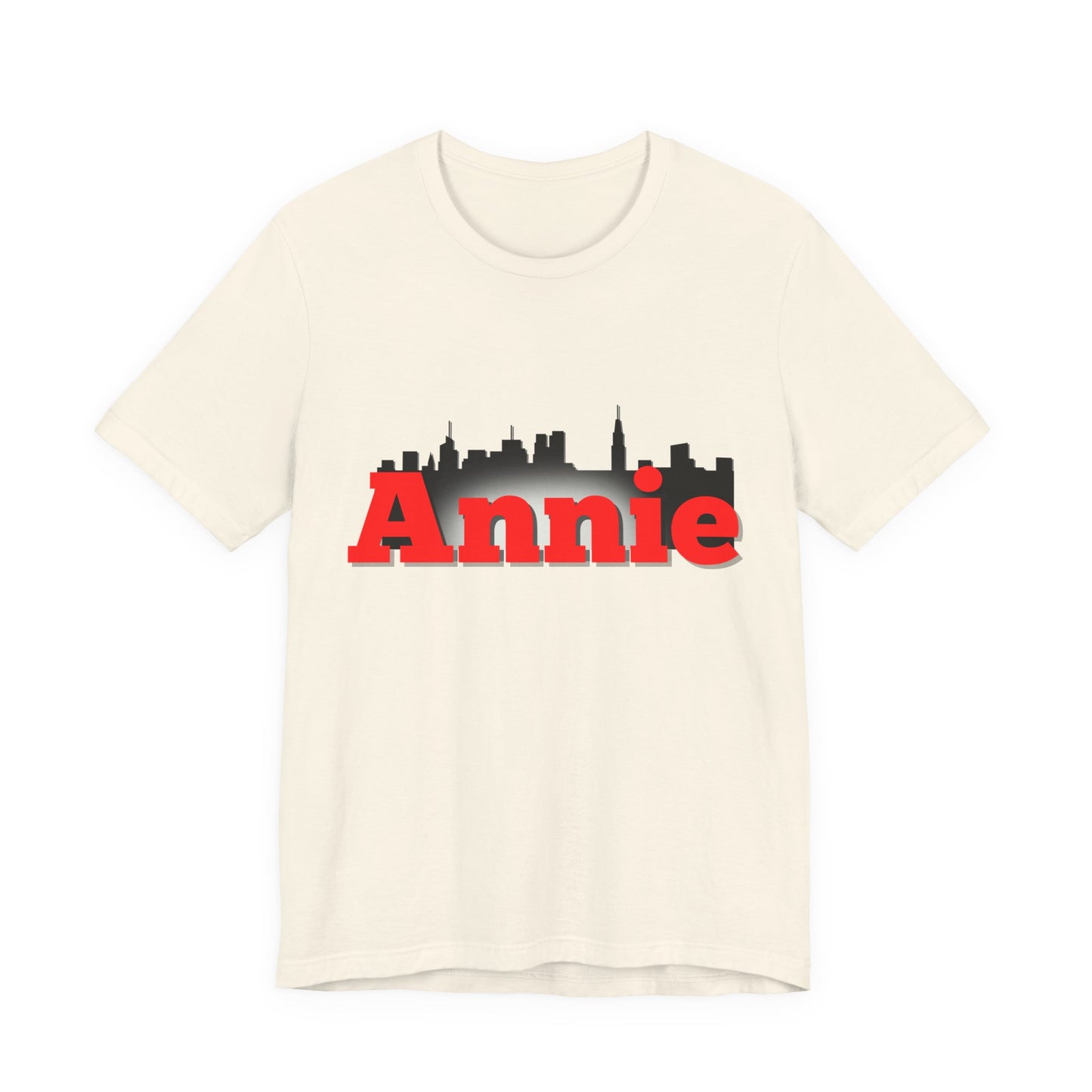 Annie New York Skyline Adult Unisex Tee
