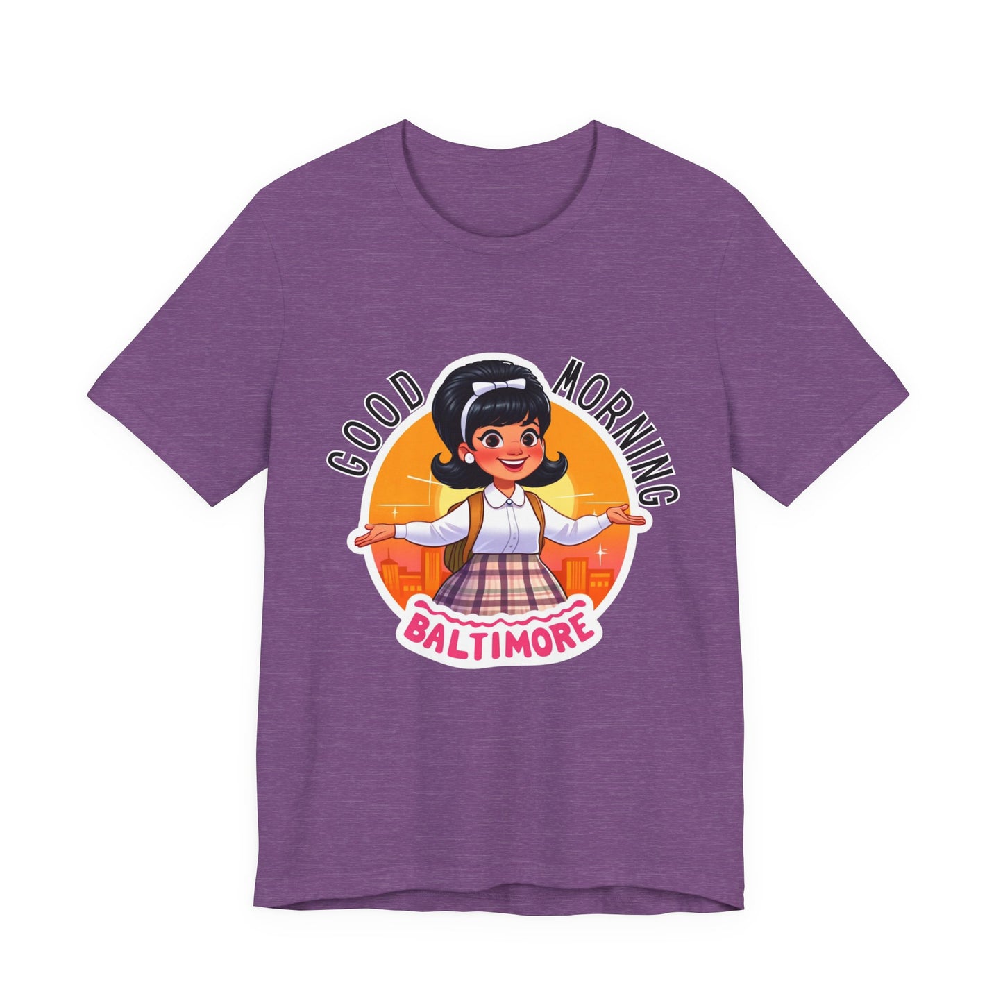 Hairspray Good Morning Baltimore Adult Unisex Tee