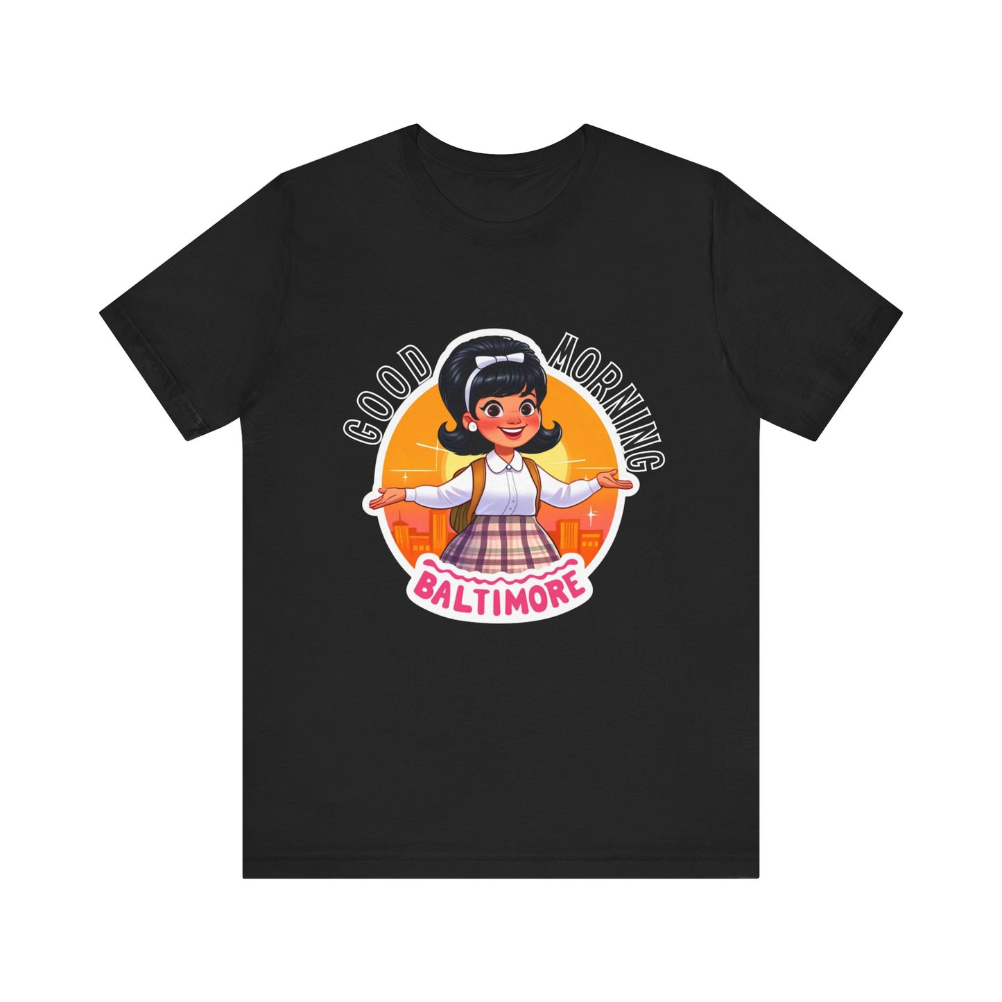 Hairspray Good Morning Baltimore Adult Unisex Tee
