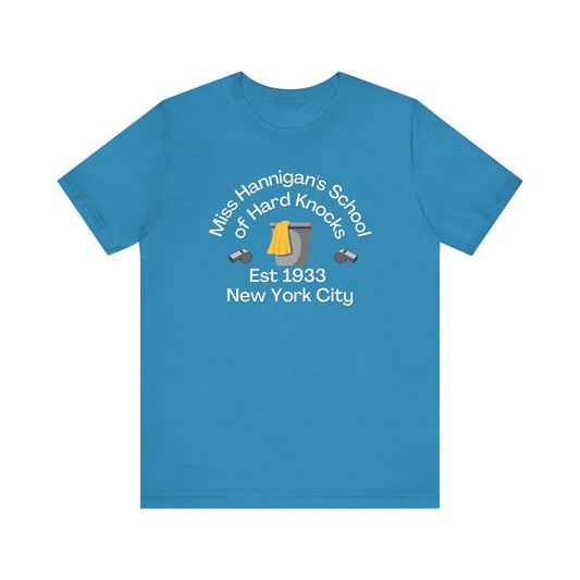 Annie Miss Hannigan's School of Hard Knocks Adult Unisex Tee