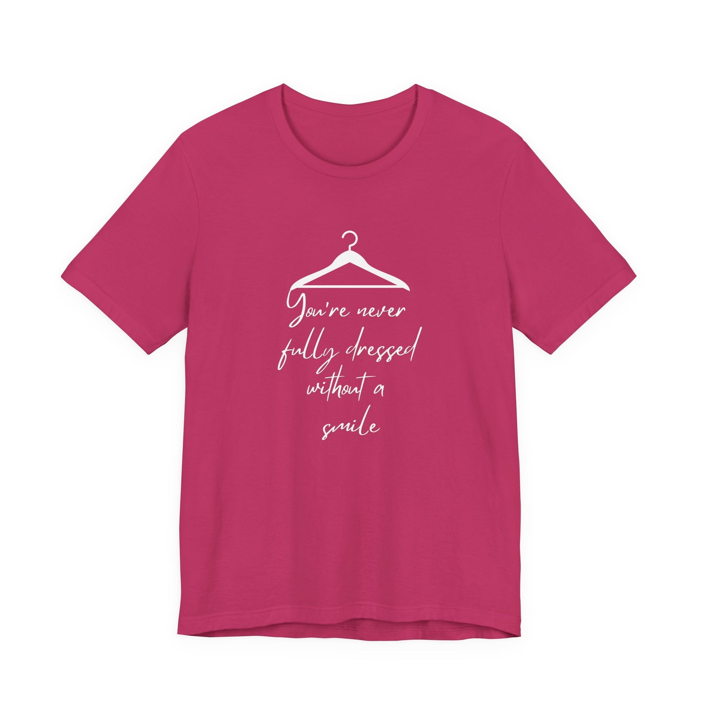 You're Never Fully Dressed Without A Smile Annie Adult Unisex Tee