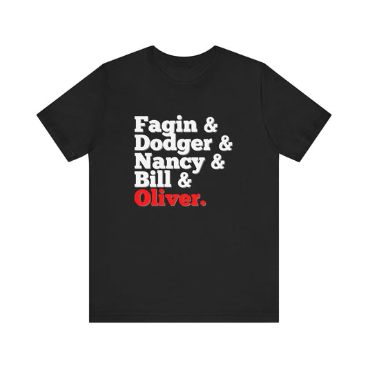 Oliver Characters Adult Unisex Tee