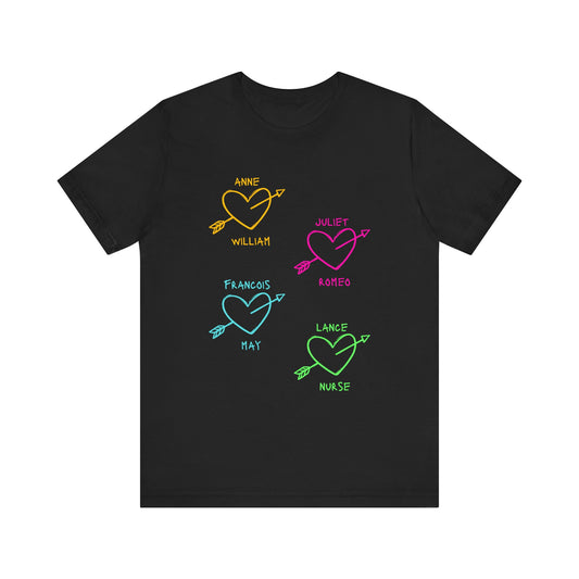& Juliet Lovers Adult Unisex Tee