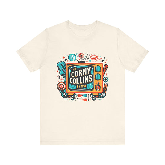 Hairspray Corny Collins Show Adult Unisex Tee