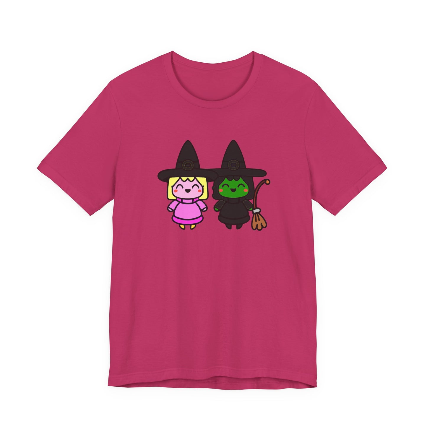 Wicked Elphaba Glinda Kawaii Adult Unisex Tee