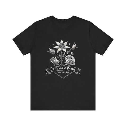 The Sound of Music, Von Trapp Family Flower Shop Adult Unisex Tee