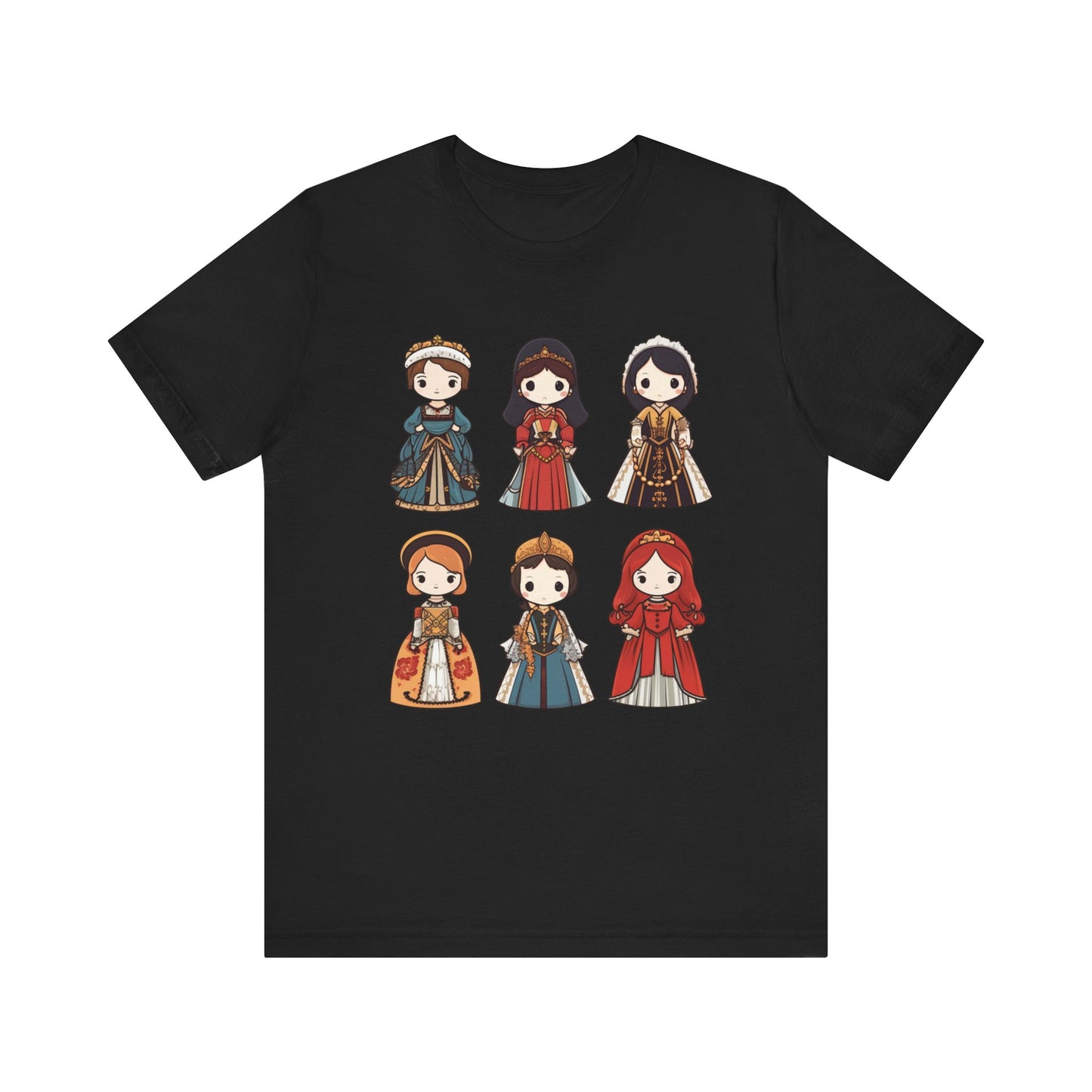 Six Wives Of Henry VIII Adult Unisex Tee