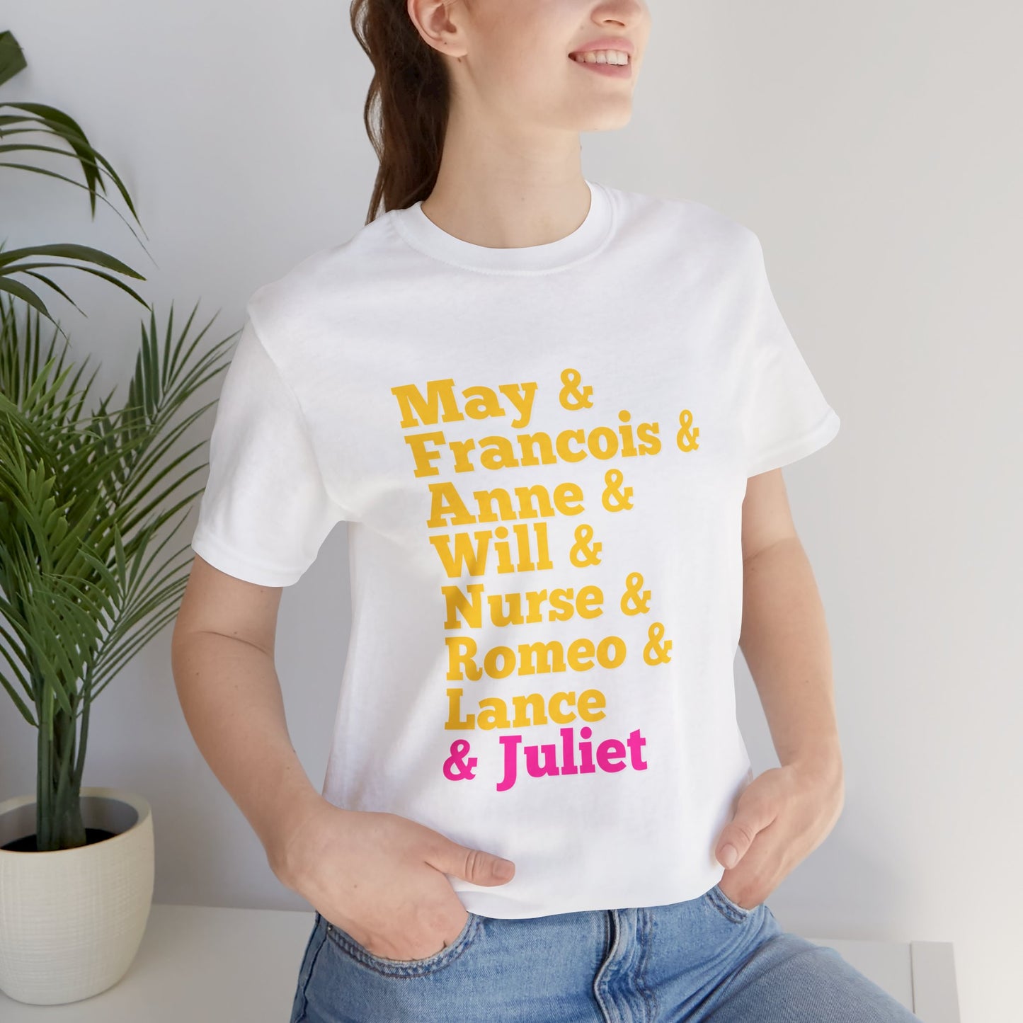 & Juliet Adult Unisex Tee