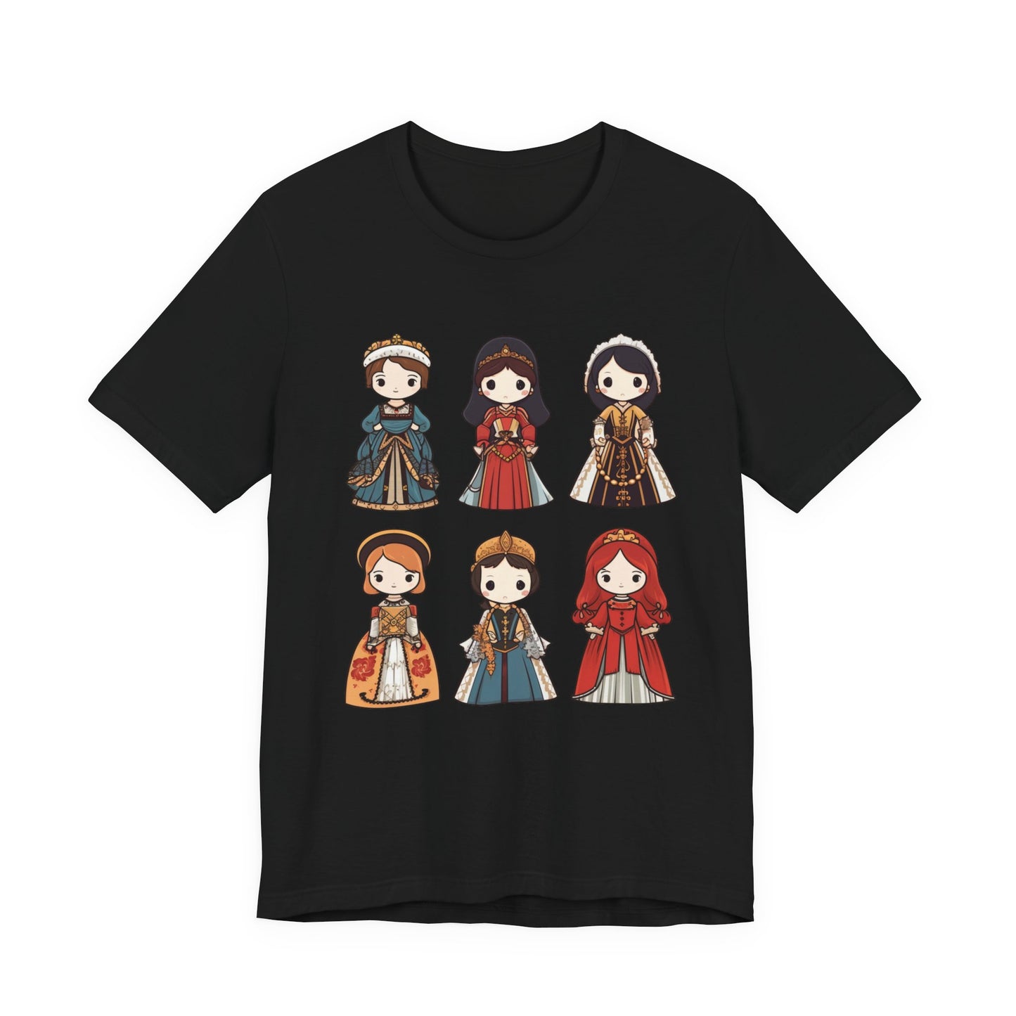 Six Wives Of Henry VIII Adult Unisex Tee