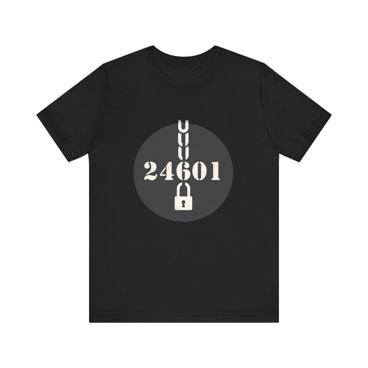 Les Misérables Prisoner 24601 Adult Unisex Tee