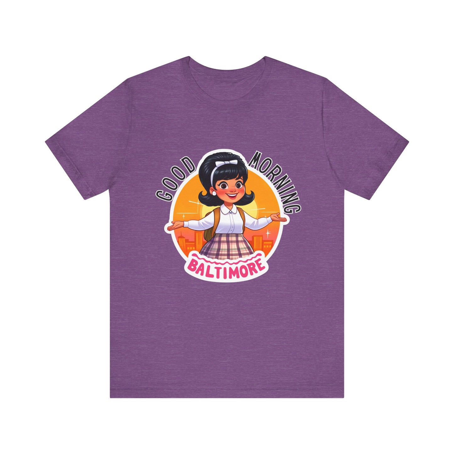 Hairspray Good Morning Baltimore Adult Unisex Tee
