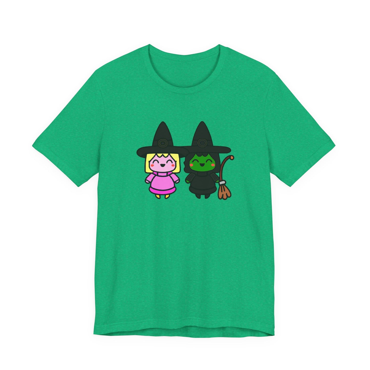 Wicked Elphaba Glinda Kawaii Adult Unisex Tee