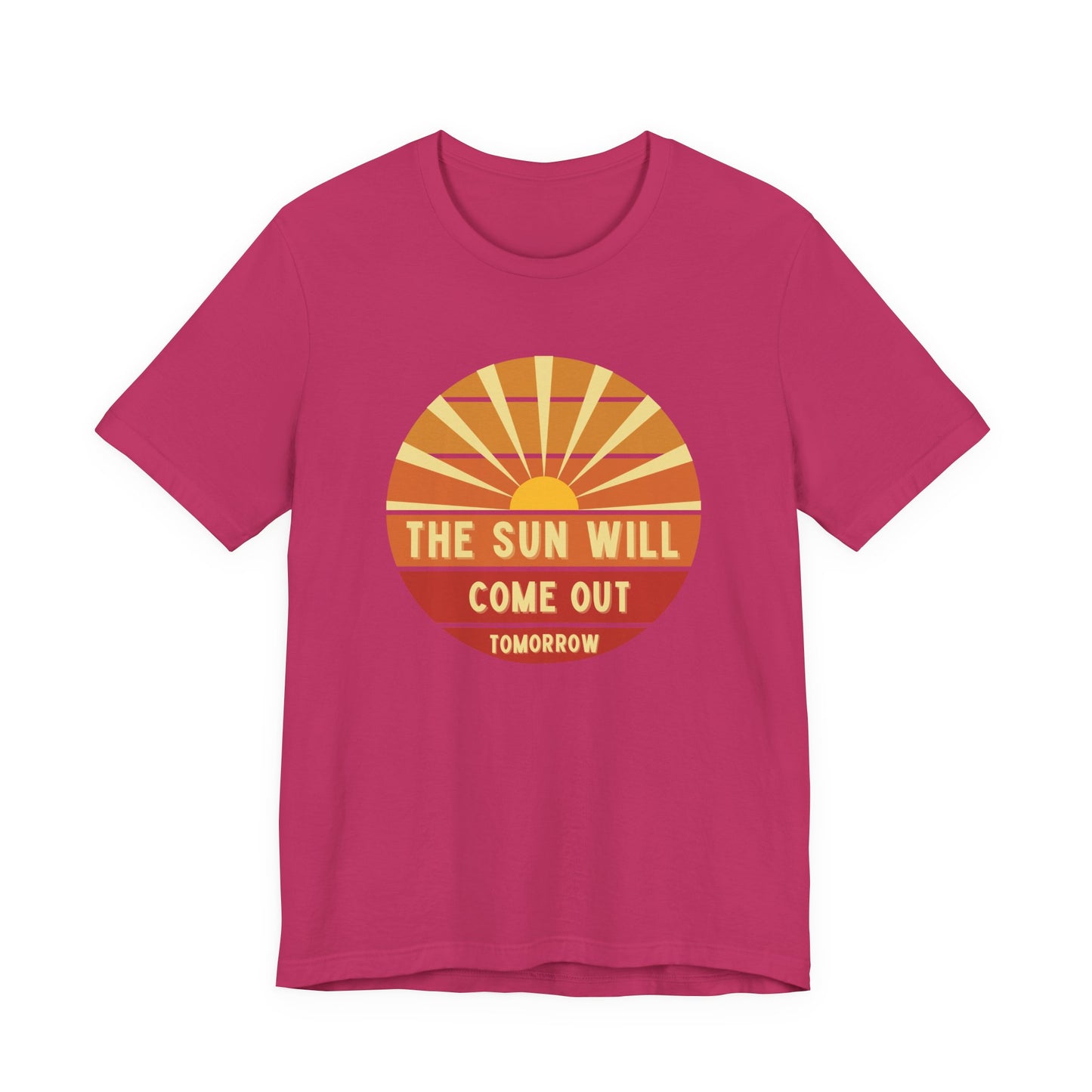 The Sun Will Come Out Tomorrow Annie Adult Unisex Tee