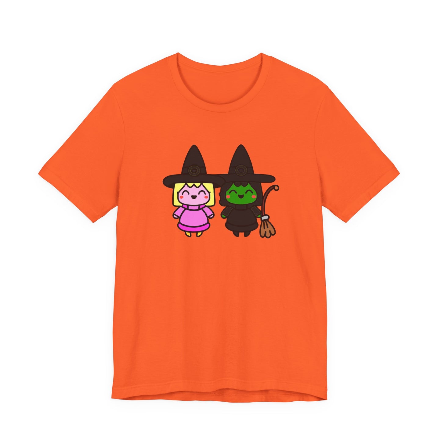 Wicked Elphaba Glinda Kawaii Adult Unisex Tee