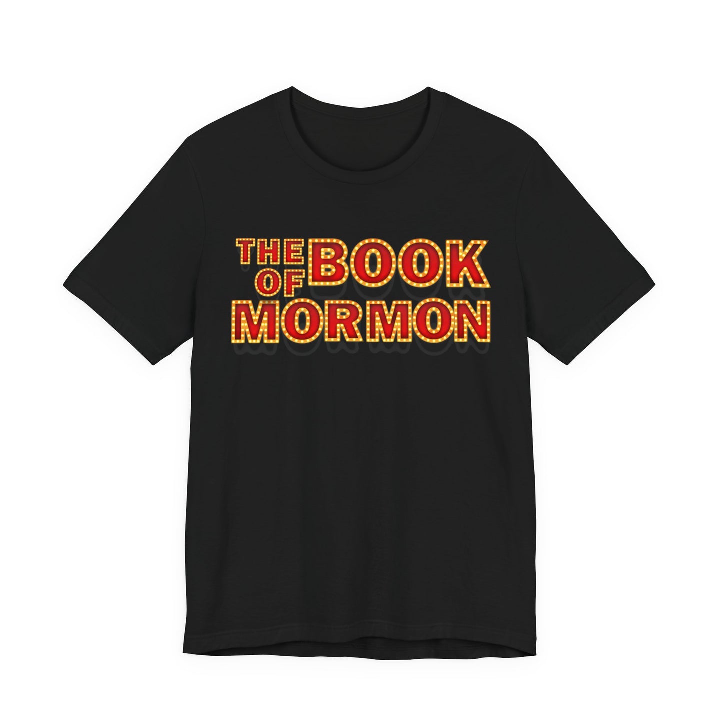 The Book of Mormon Broadway Marquee Sign Adult Unisex Tee