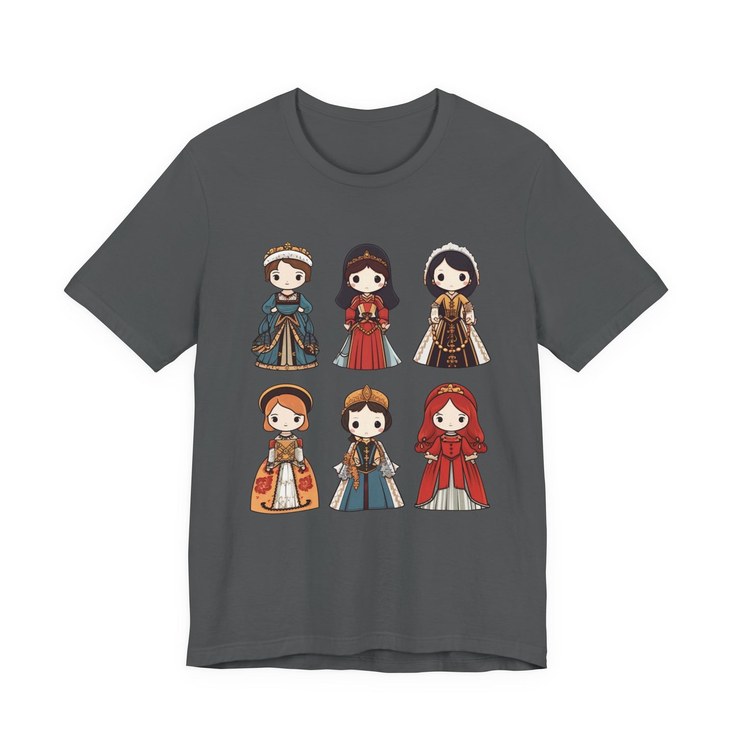 Six Wives Of Henry VIII Adult Unisex Tee