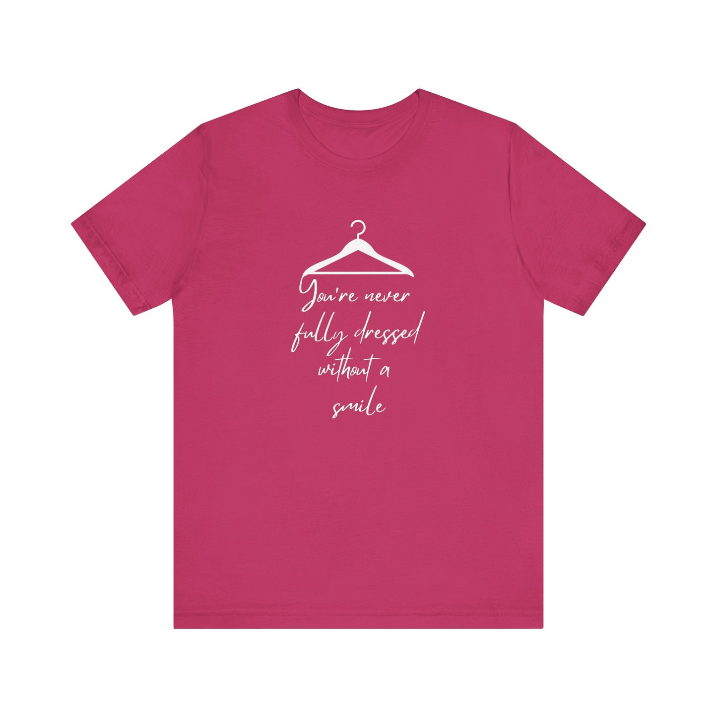 You're Never Fully Dressed Without A Smile Annie Adult Unisex Tee