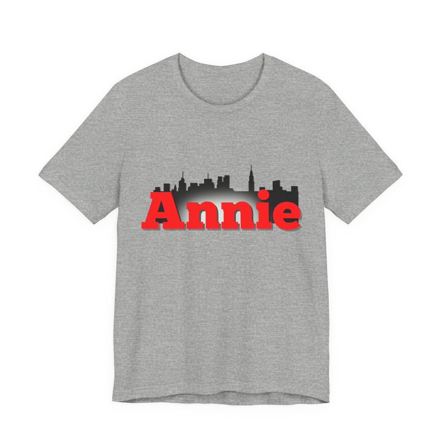 Annie New York Skyline Adult Unisex Tee