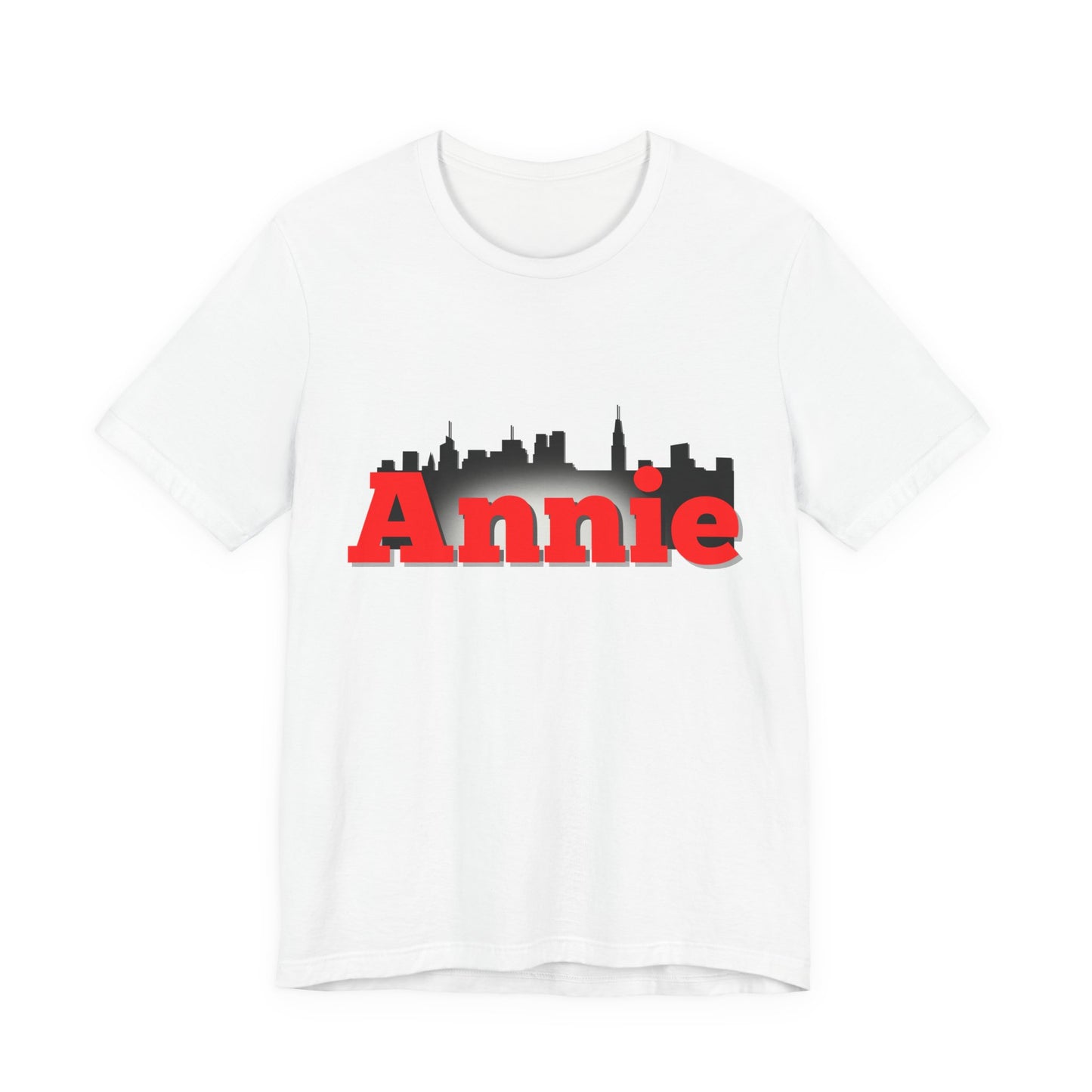Annie New York Skyline Adult Unisex Tee