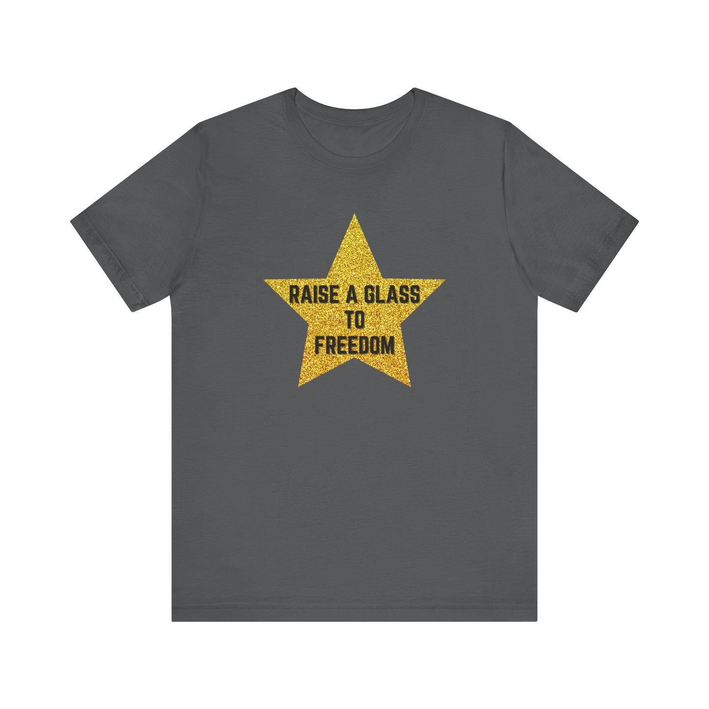 Hamilton Raise A Glass To Freedom Adult Unisex Tee