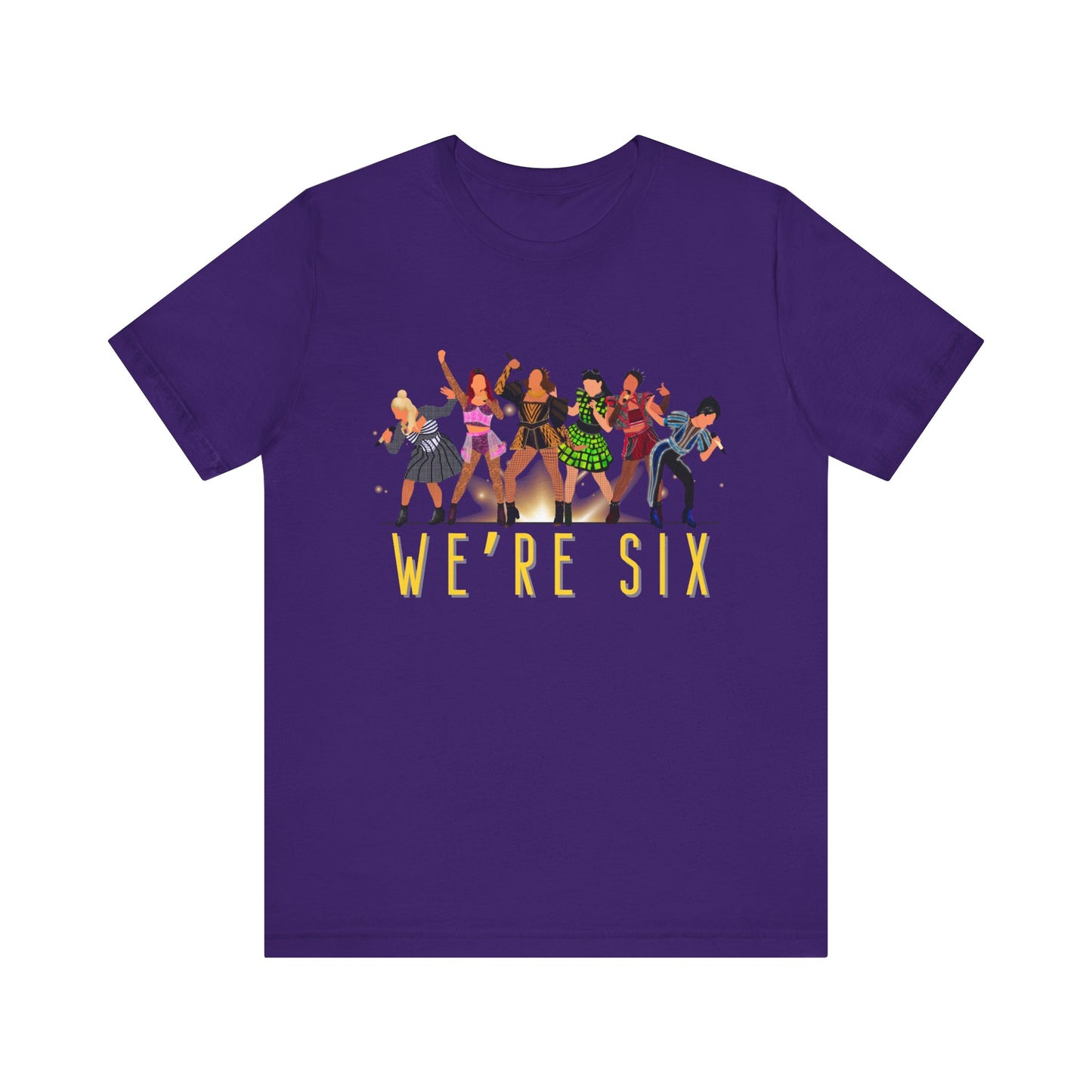 We're Six Adult Unisex Tee