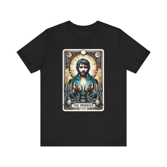 Les Les Misérables Vintage Tarot Jean Valjean Adult Unisex Tee