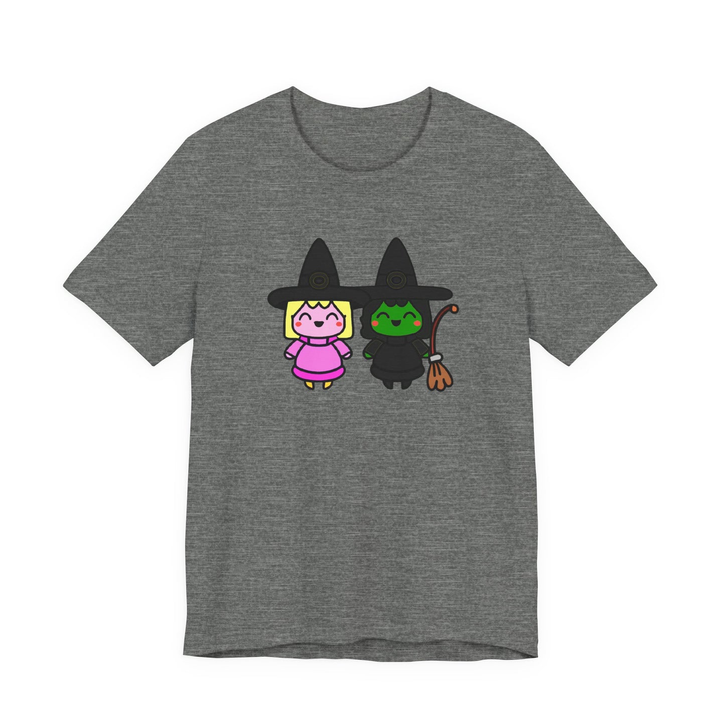 Wicked Elphaba Glinda Kawaii Adult Unisex Tee