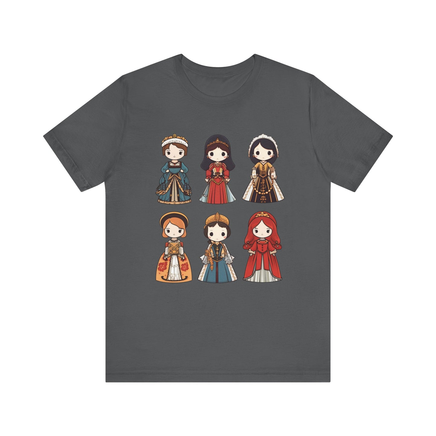 Six Wives Of Henry VIII Adult Unisex Tee