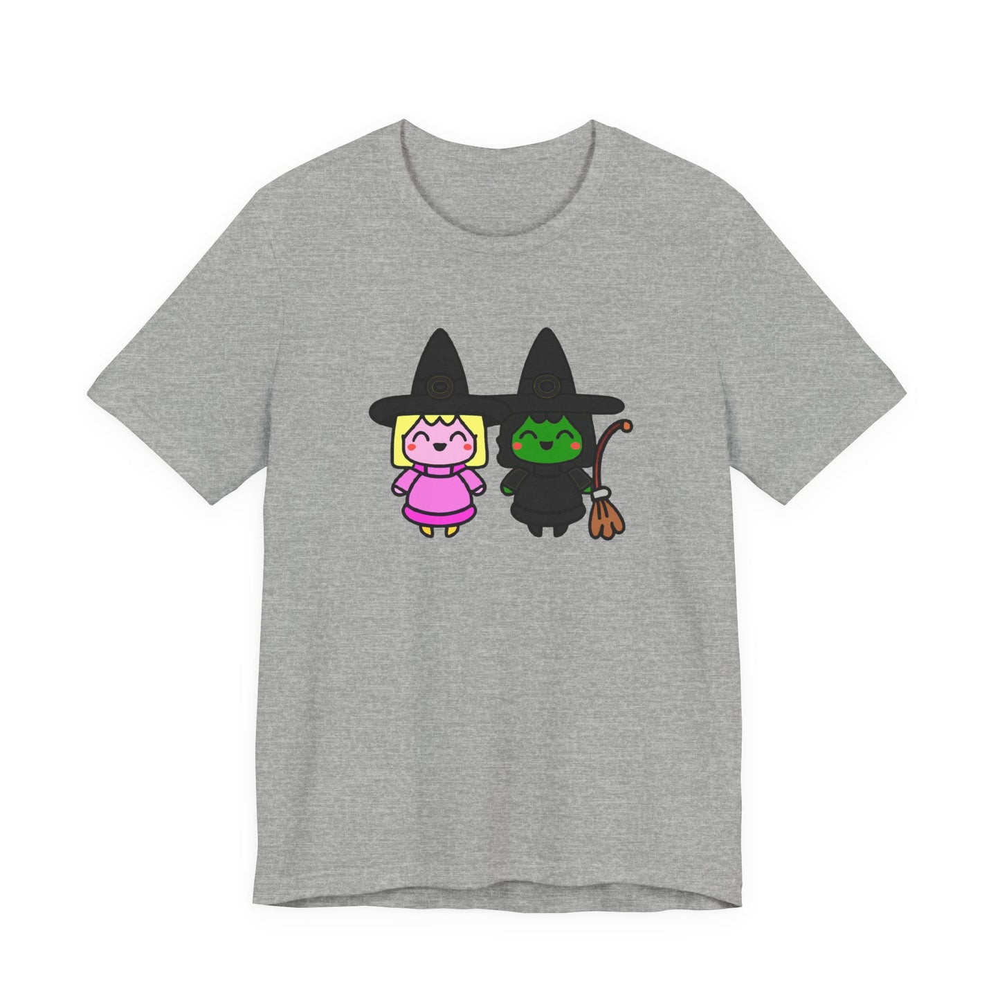 Wicked Elphaba Glinda Kawaii Adult Unisex Tee