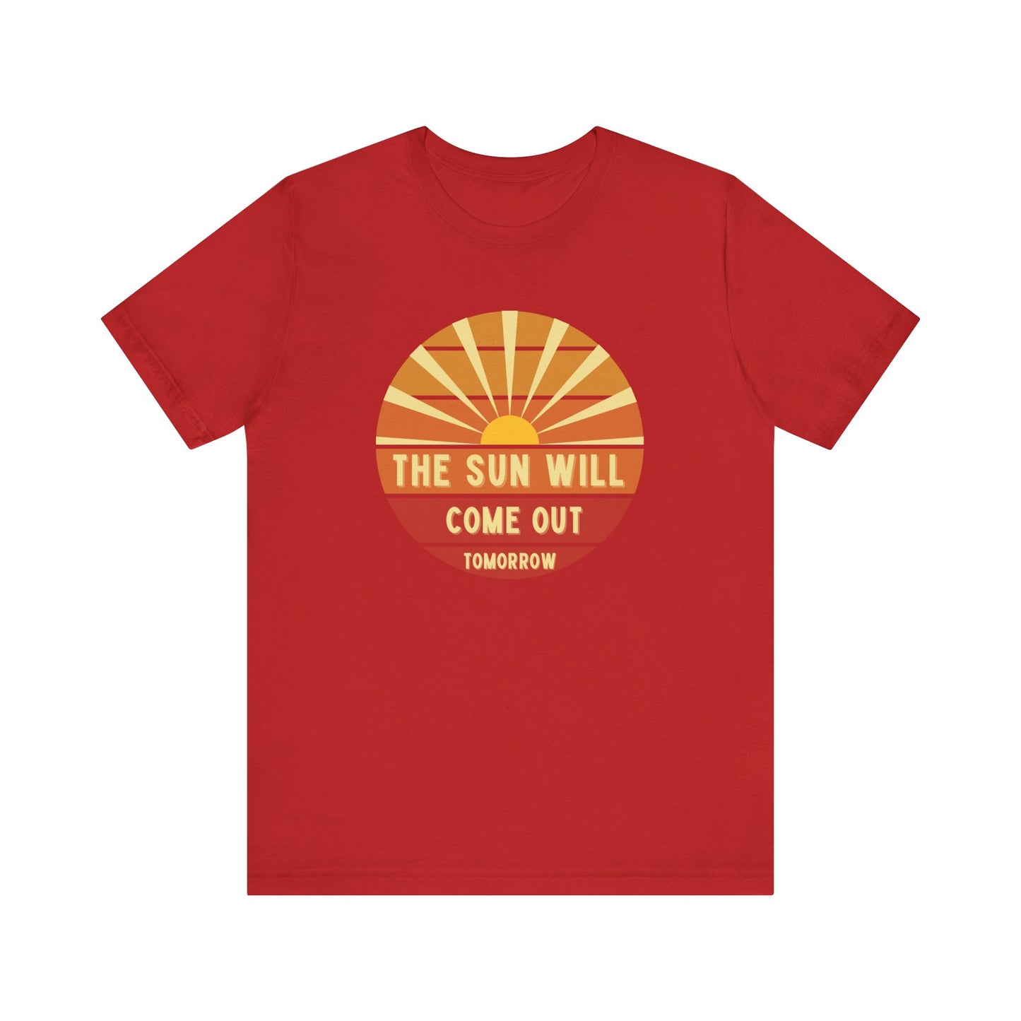The Sun Will Come Out Tomorrow Annie Adult Unisex Tee