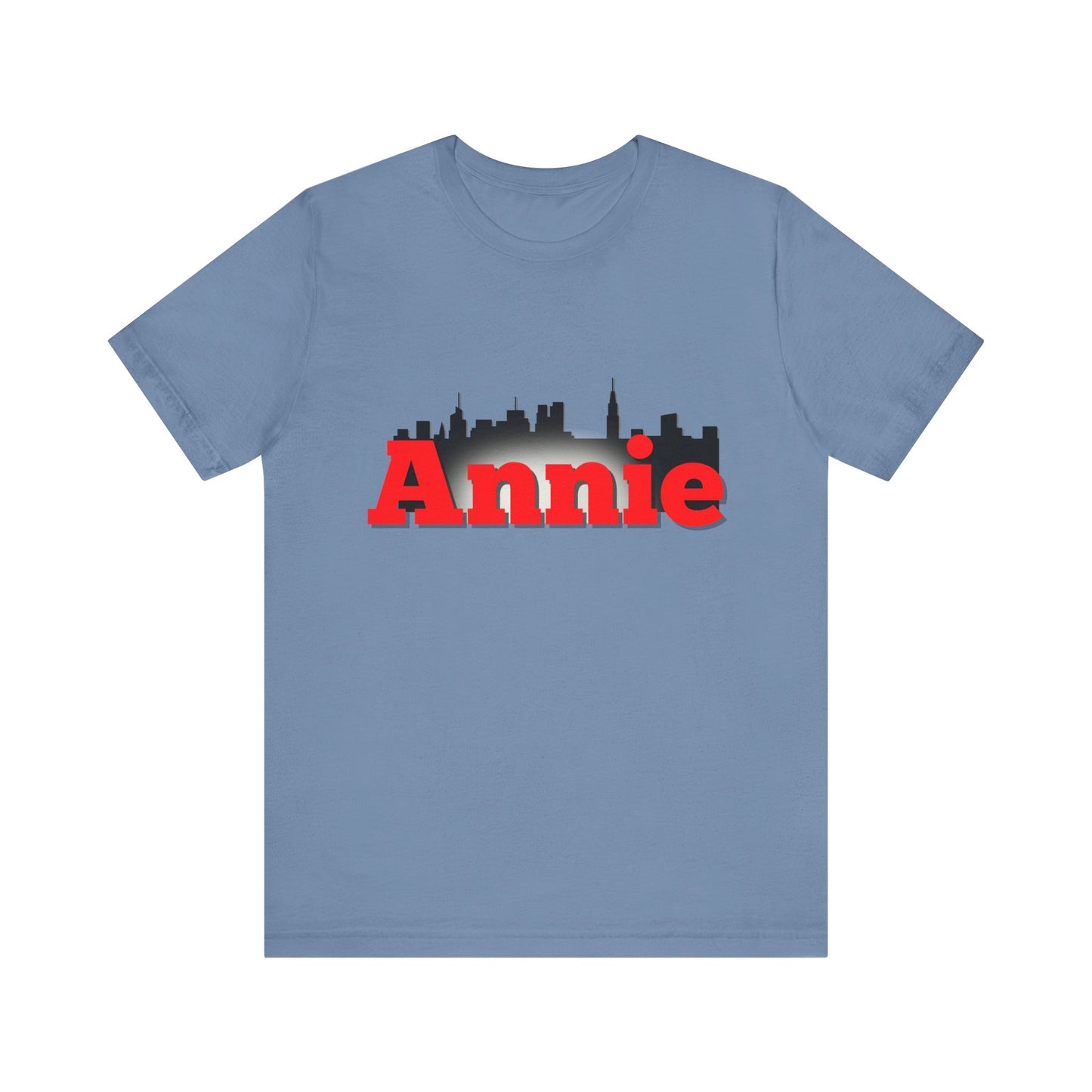 Annie New York Skyline Adult Unisex Tee