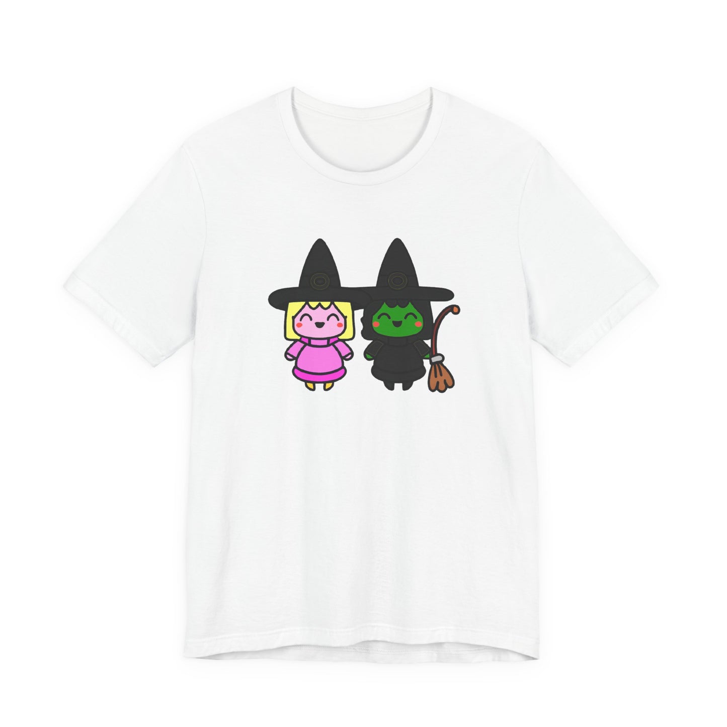 Wicked Elphaba Glinda Kawaii Adult Unisex Tee