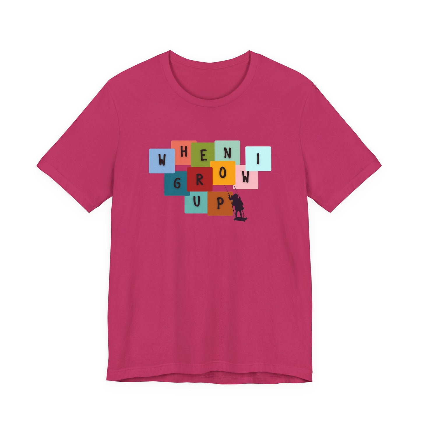 Matilda When I Grow Up Swing Adult Unisex Tee