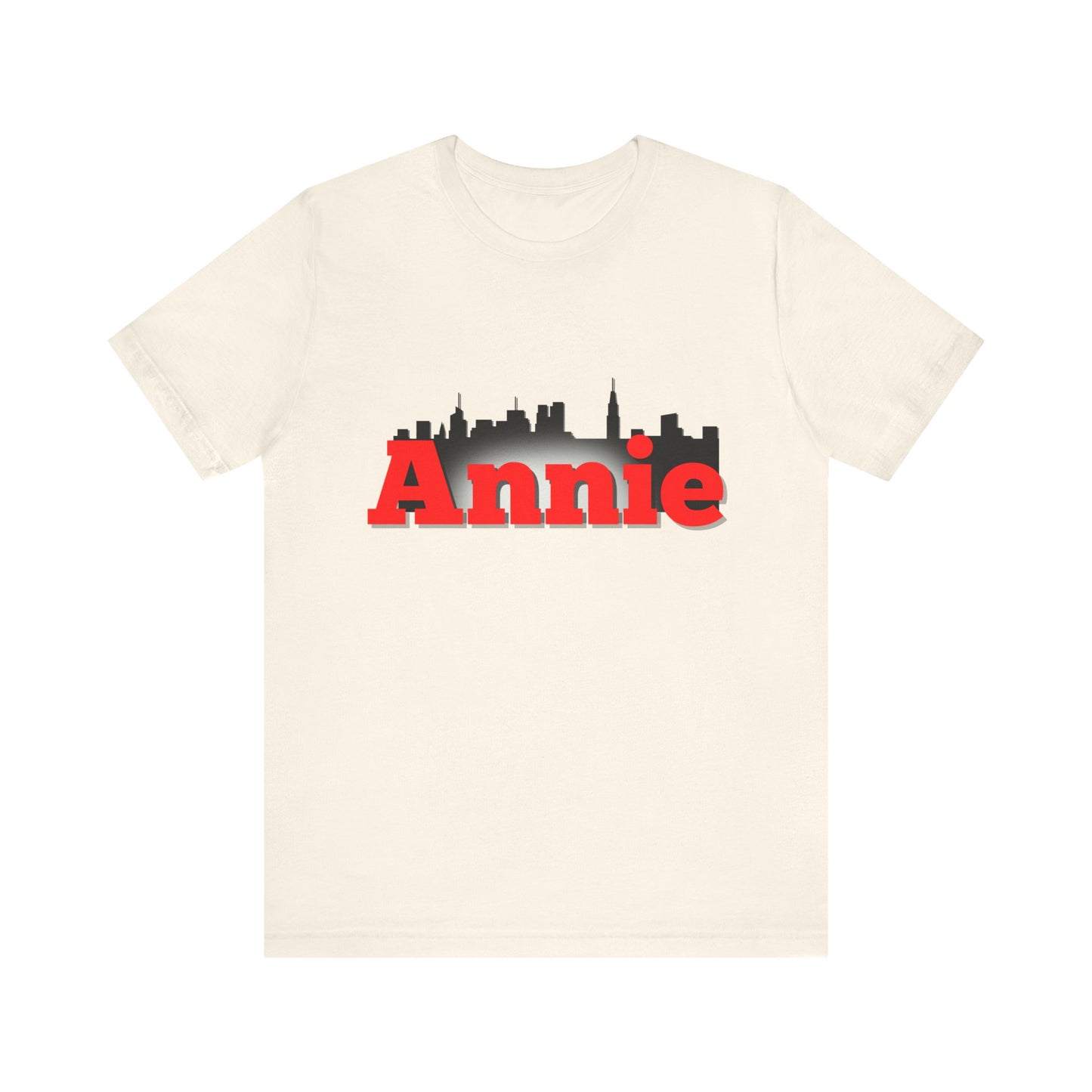 Annie New York Skyline Adult Unisex Tee